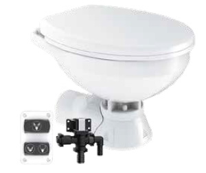 SEAFLO ELEKTRİKLİ SESSİZ TUVALET BÜYÜK TAŞ 12 V