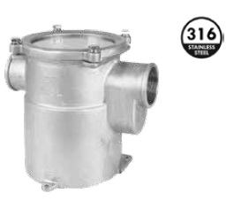 "KROM DENİZ SUYU FİLİTRESİ  1""        YANDAN YANA"