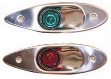 GÖMME SEYİR FENERİ KROM 316 12 V LED