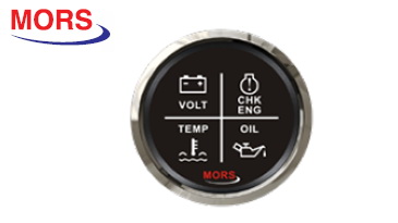 ALARM SETİ GÖSTERGESİ 4'LÜ 12-24V SİYAH