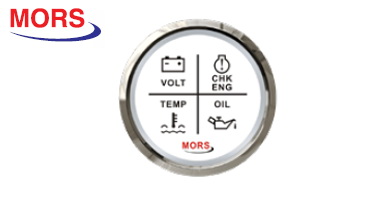 ALARM SETİ GÖSTERGESİ 4'LÜ 12-24V BEYAZ