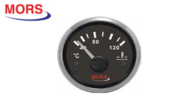 HARARET GÖSTERGESİ 12-24 V SİYAH