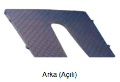 MOTOR AYNASI AÇILI ARKA 450X360 MM BEYAZ