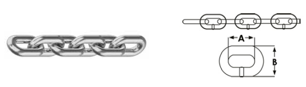 03 MM KROM ZİNCİR 304