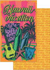 PLAJ HAVLUSU 90X150 HAWAI VACATION