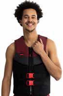 JOBE NEOPREN ERKEK CAN YELEĞİ BORDO S